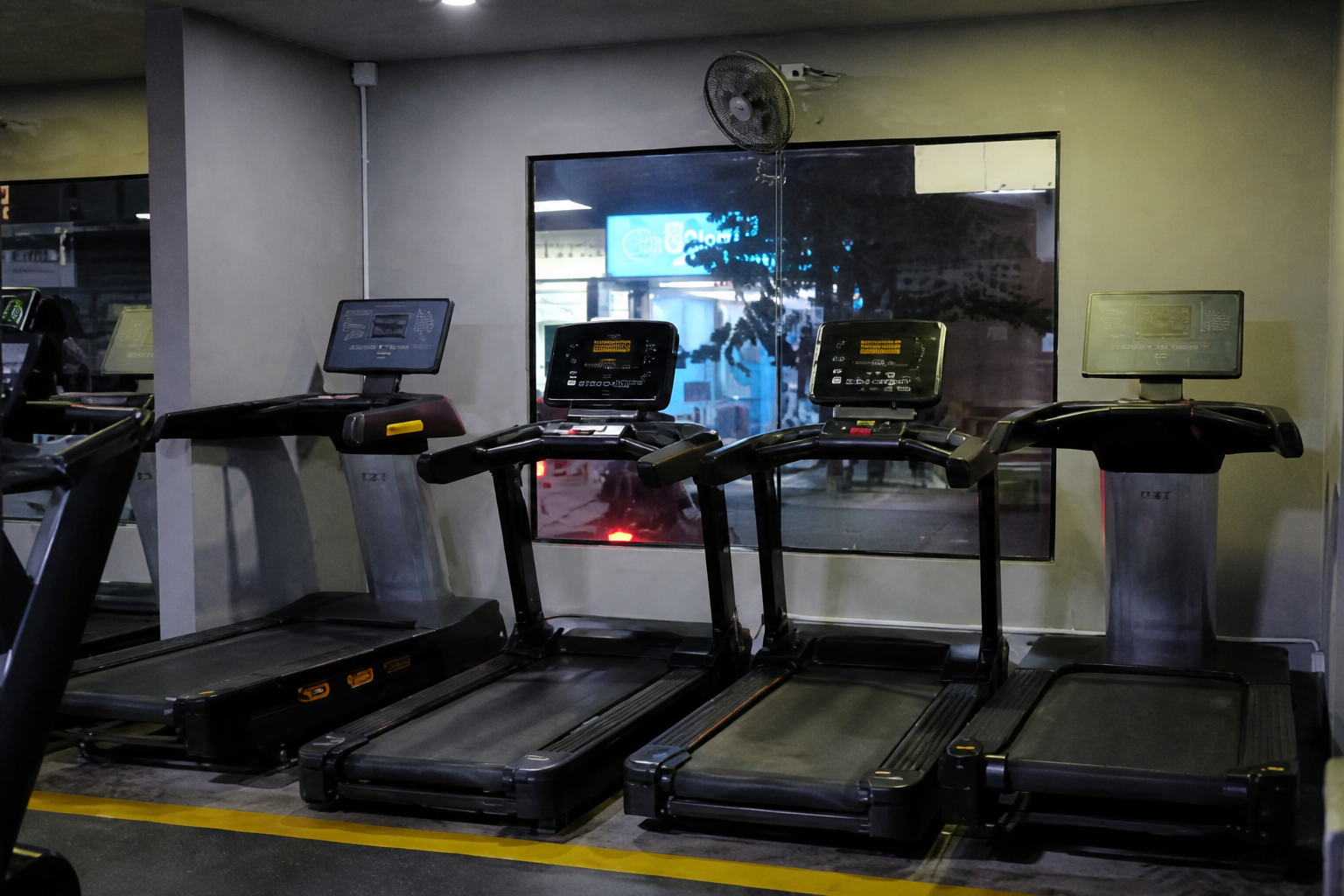 Success Gym treadmill area